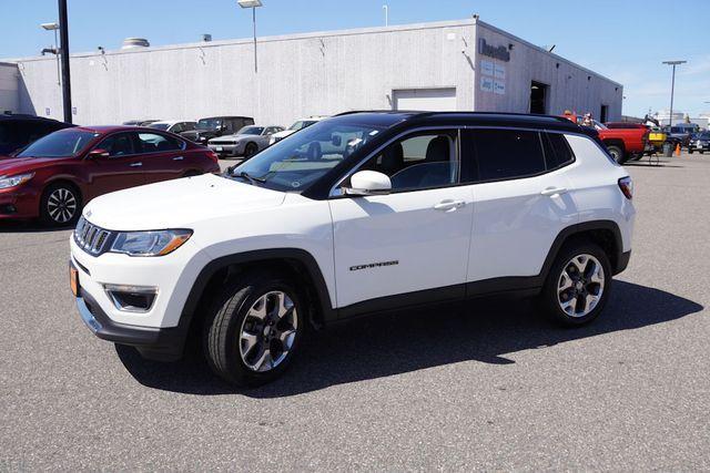 used 2021 Jeep Compass car, priced at $23,372