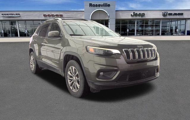 used 2021 Jeep Cherokee car, priced at $27,651