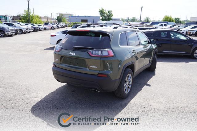 used 2021 Jeep Cherokee car, priced at $27,351