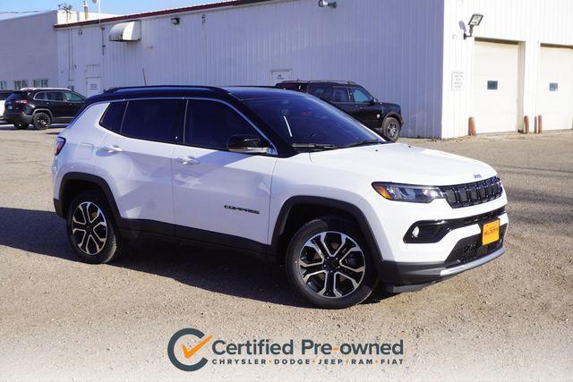 used 2022 Jeep Compass car, priced at $25,642