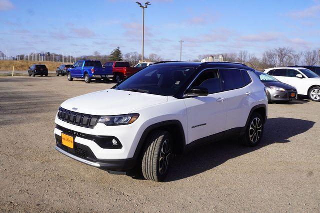 used 2022 Jeep Compass car, priced at $25,642