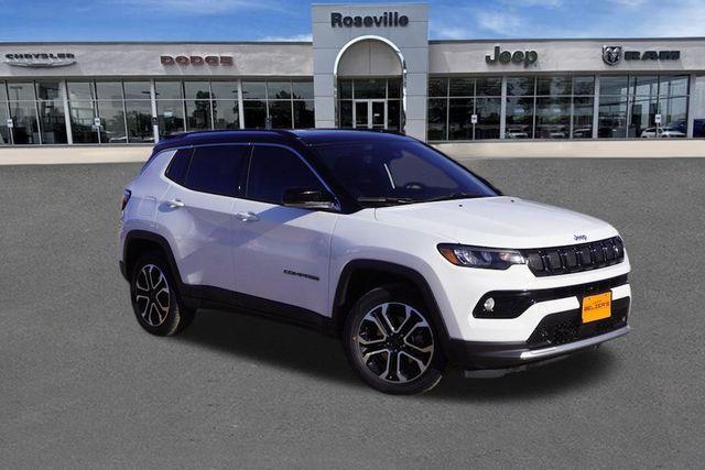 used 2022 Jeep Compass car, priced at $25,642