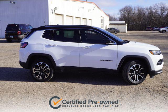 used 2022 Jeep Compass car, priced at $25,642