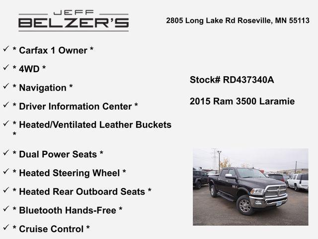 used 2015 Ram 3500 car, priced at $39,752