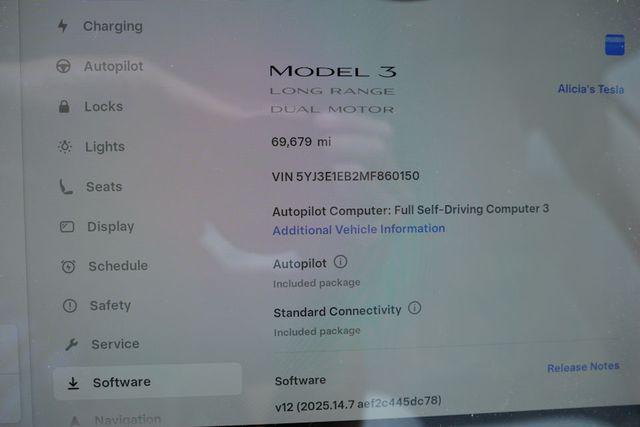 used 2021 Tesla Model 3 car, priced at $24,981