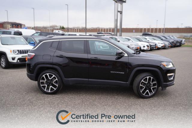 used 2021 Jeep Compass car, priced at $24,391