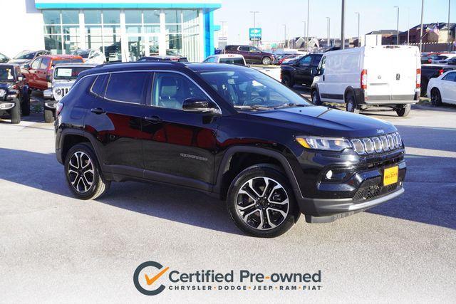 used 2022 Jeep Compass car, priced at $24,758