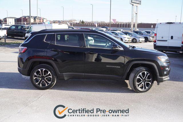 used 2022 Jeep Compass car, priced at $24,758