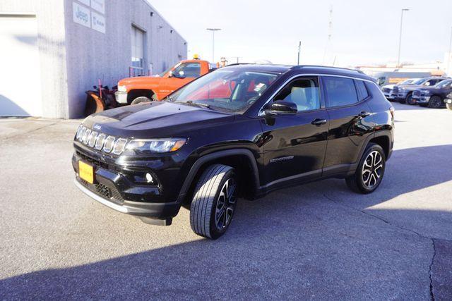 used 2022 Jeep Compass car, priced at $24,758