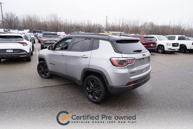 used 2021 Jeep Compass car, priced at $23,852