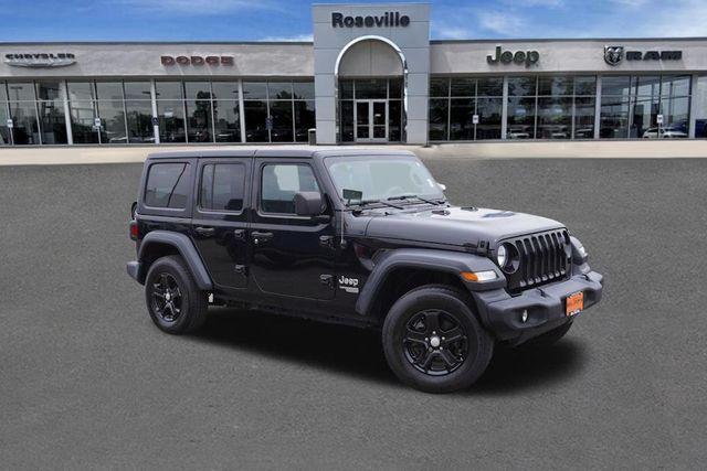 used 2020 Jeep Wrangler Unlimited car, priced at $31,824