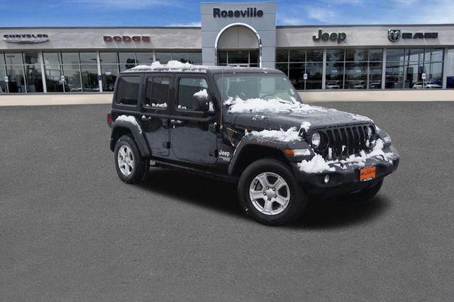 used 2020 Jeep Wrangler Unlimited car, priced at $33,869
