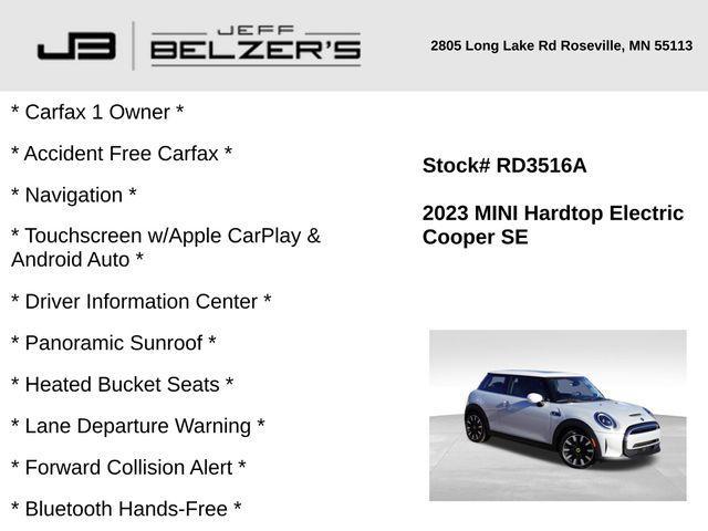 used 2023 MINI Hardtop car, priced at $22,000