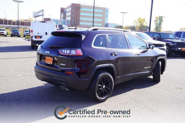 used 2021 Jeep Cherokee car, priced at $24,347