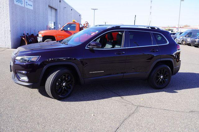 used 2021 Jeep Cherokee car, priced at $24,347