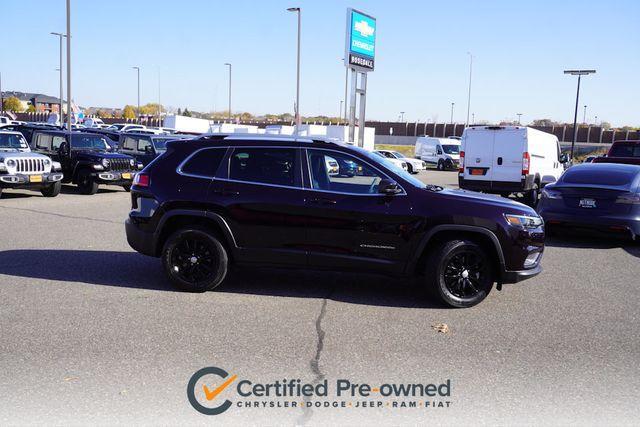 used 2021 Jeep Cherokee car, priced at $24,347