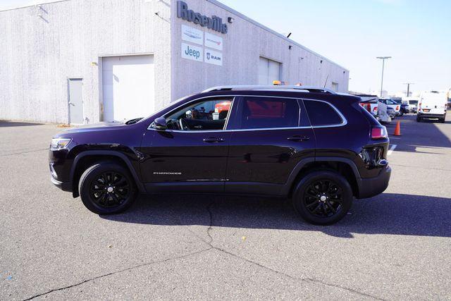 used 2021 Jeep Cherokee car, priced at $24,347