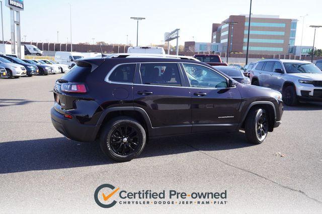 used 2021 Jeep Cherokee car, priced at $24,347