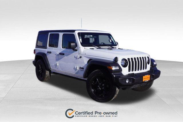 used 2021 Jeep Wrangler Unlimited car, priced at $28,818