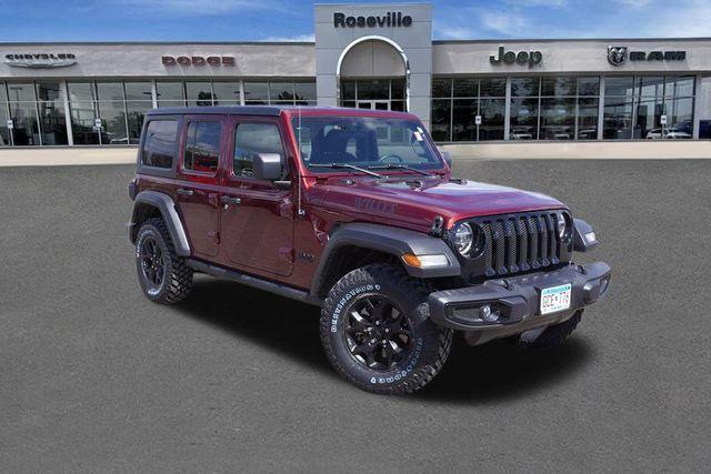 used 2021 Jeep Wrangler Unlimited car, priced at $37,783