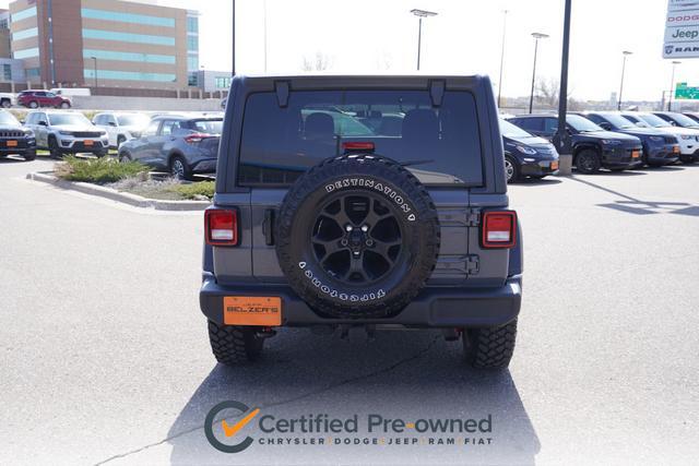 used 2021 Jeep Wrangler Unlimited car, priced at $35,272