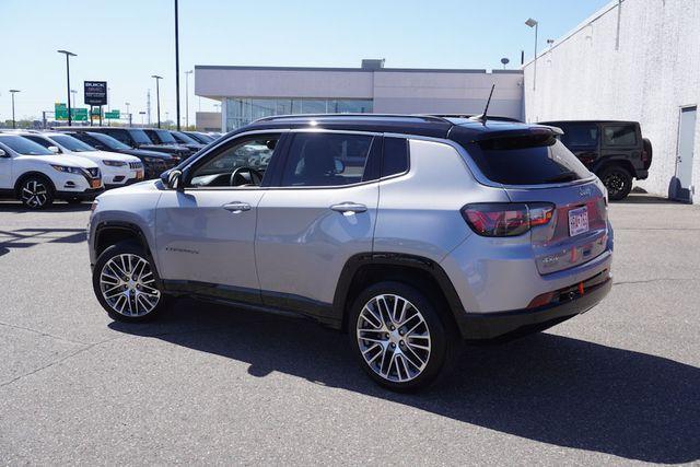 used 2022 Jeep Compass car, priced at $27,387