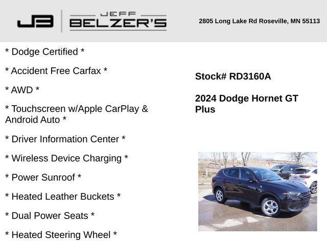 used 2024 Dodge Hornet car, priced at $27,985