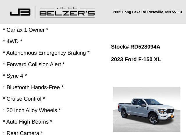 used 2023 Ford F-150 car, priced at $35,375