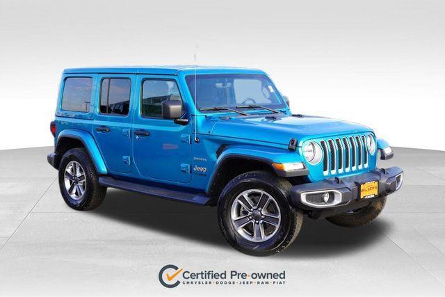 used 2020 Jeep Wrangler Unlimited car, priced at $31,496
