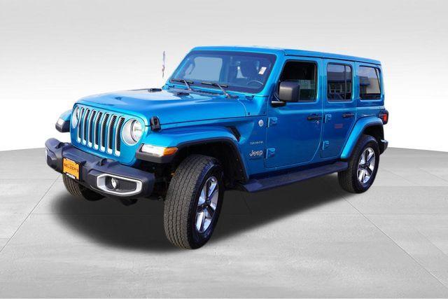 used 2020 Jeep Wrangler Unlimited car, priced at $30,209
