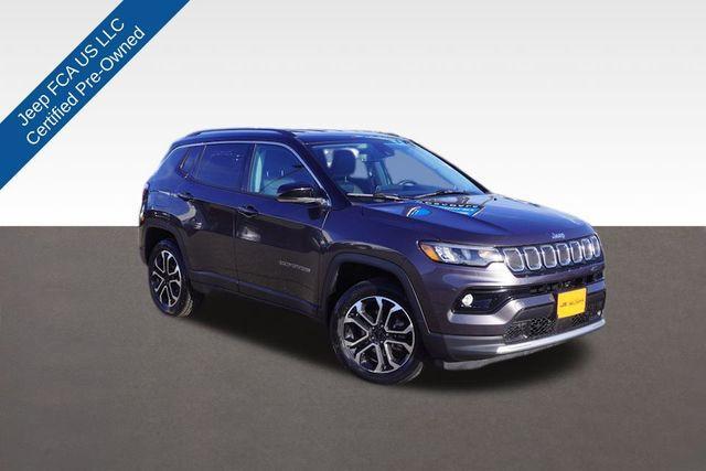 used 2022 Jeep Compass car, priced at $24,265