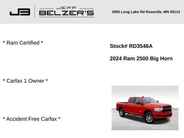 used 2024 Ram 2500 car, priced at $37,944