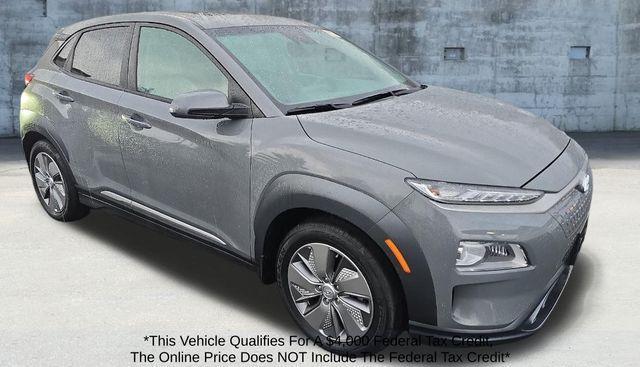 used 2021 Hyundai Kona EV car, priced at $21,332