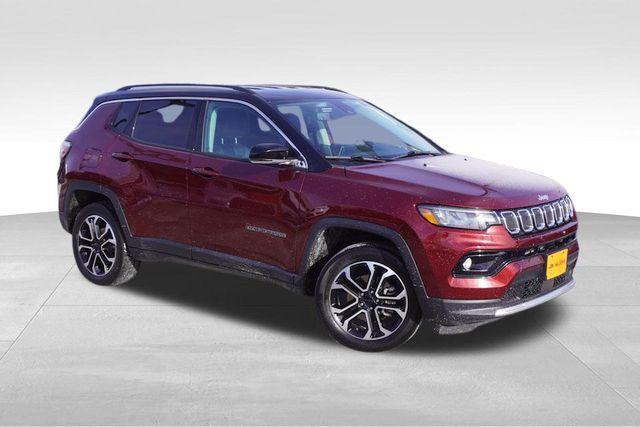 used 2022 Jeep Compass car, priced at $23,518