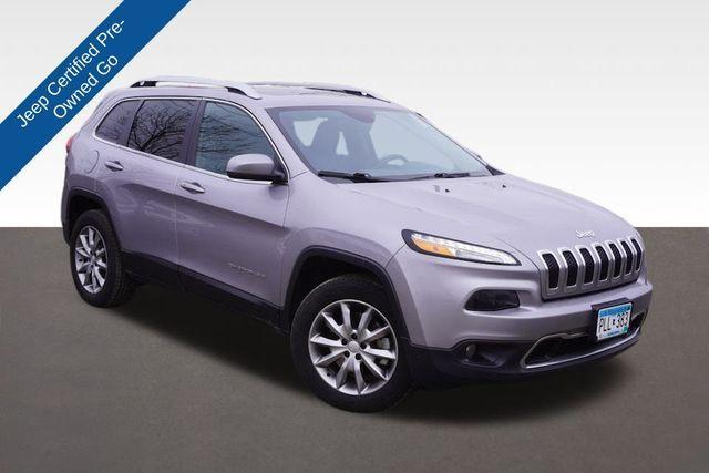 used 2017 Jeep Cherokee car, priced at $15,291