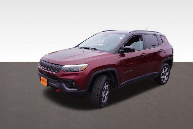 used 2022 Jeep Compass car, priced at $24,358