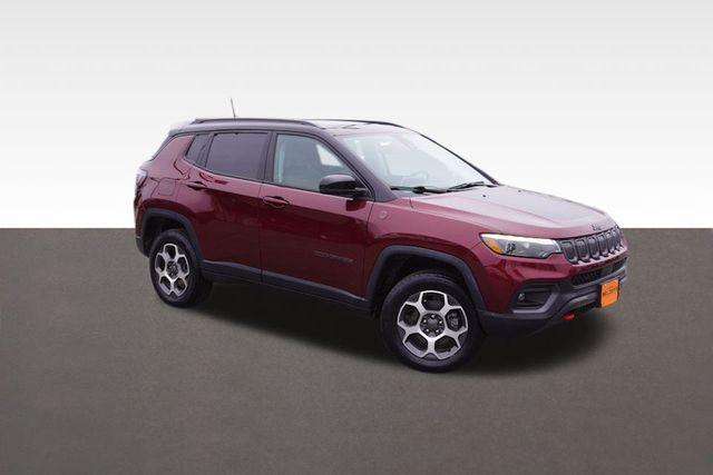 used 2022 Jeep Compass car, priced at $24,358