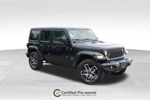 used 2024 Jeep Wrangler 4xe car, priced at $38,497