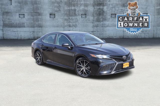 used 2021 Toyota Camry car, priced at $21,917