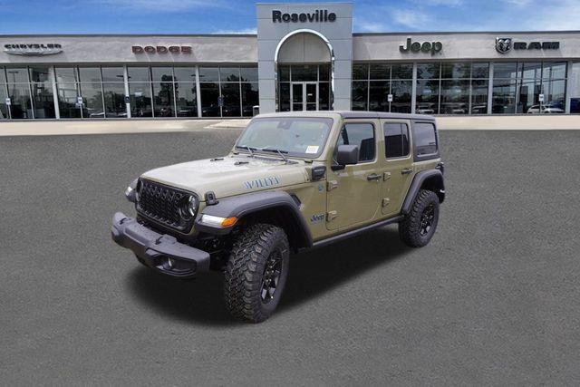 new 2025 Jeep Wrangler 4xe car, priced at $50,739