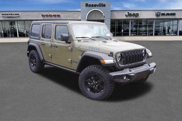 new 2025 Jeep Wrangler 4xe car, priced at $51,739