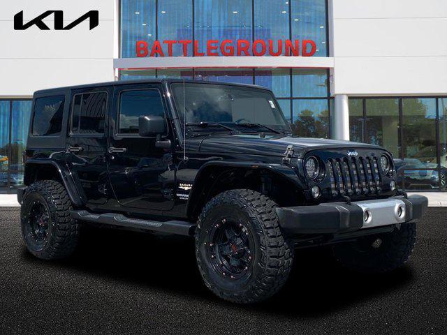 used 2015 Jeep Wrangler Unlimited car, priced at $22,500