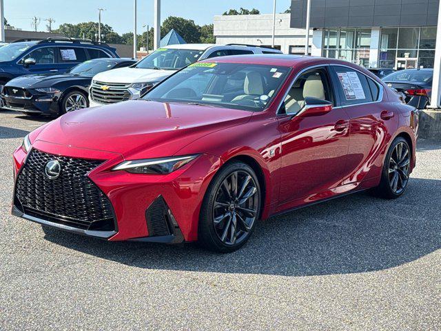 used 2022 Lexus IS 350 car, priced at $39,250