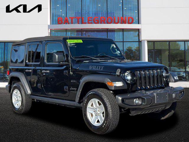 used 2022 Jeep Wrangler Unlimited car, priced at $32,000