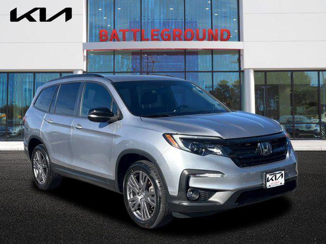 used 2022 Honda Pilot car, priced at $27,450