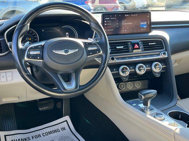 used 2022 Genesis G70 car, priced at $31,750