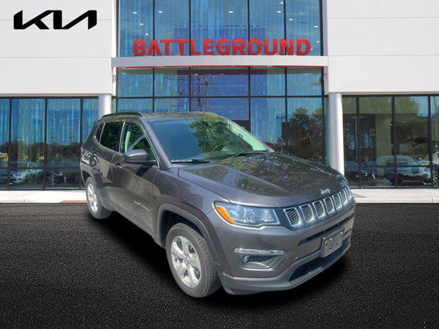 used 2021 Jeep Compass car, priced at $16,500