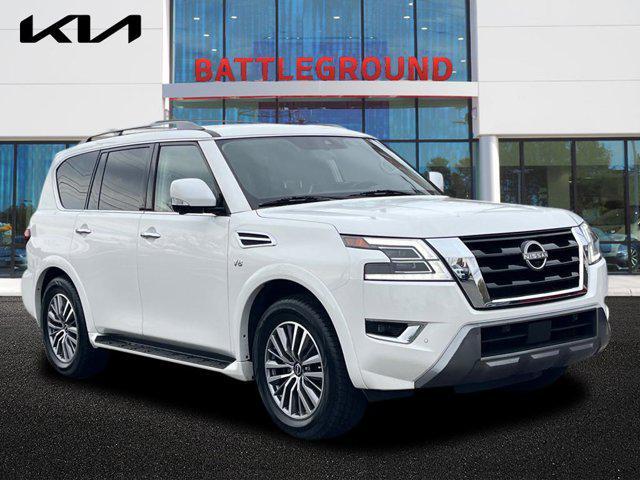 used 2022 Nissan Armada car, priced at $33,500