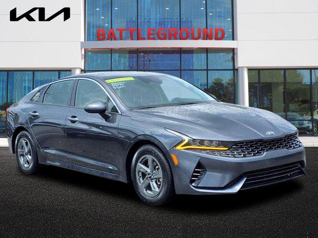 used 2021 Kia K5 car, priced at $18,000