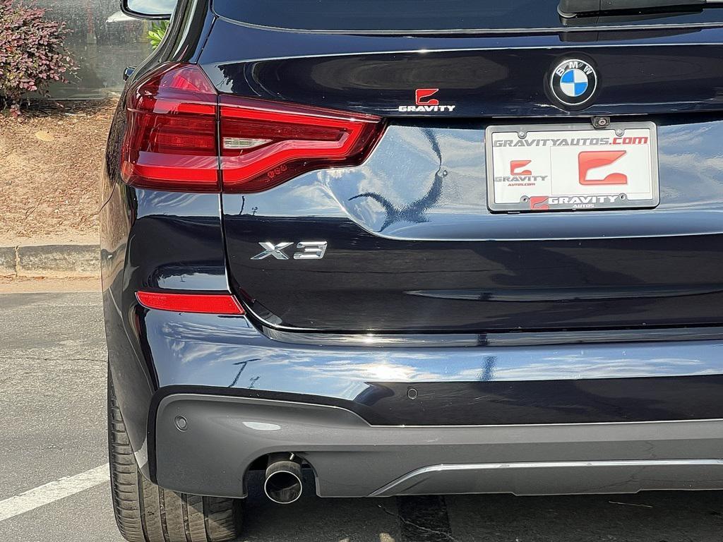 used 2020 BMW X3 car, priced at $23,985
